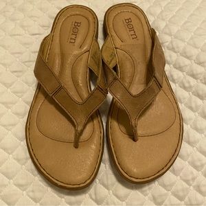 Born handcrafted footwear, size 7M